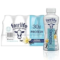 Fair Life Nutrition Plan High Protein Liquid Shake, Vanilla, 11.5 Fl Oz, Pack of 12
