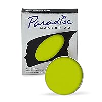 Mehron Makeup Paradise Makeup AQ Refill Size | Stage & Screen, Face & Body Painting, Beauty, Cosplay, and Halloween | Water Activated Face Paint, Body Paint, Cosplay Makeup .25 oz (7 ml) (Lime)