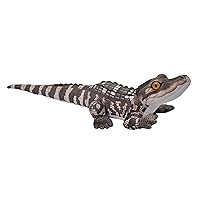 Wild Republic Living Stream Baby Alligator 12 Inches, Gift for Kids, Plush Toy, Great Novelty Gift for Fishermen and Sportsmen