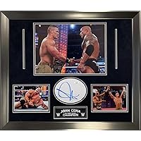 John Cena Autograph Collage Photos 23×27 - Autographed Wrestling Photos