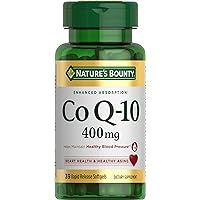 CoQ10 , Dietary Supplement, Supports Heart Health, 400mg, 39 Softgels
