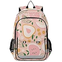 ALAZA Funny Abstract Doodle Fruit Backpack Daypack Bookbag
