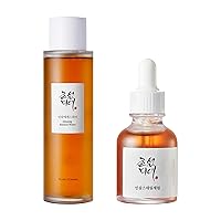 Ginseng Essence Water, Ginseng and Snail Mucin Serum, Hydration and Nutrition for sensitive, irritated, acne-prone skin, plump skin. Korean skincare