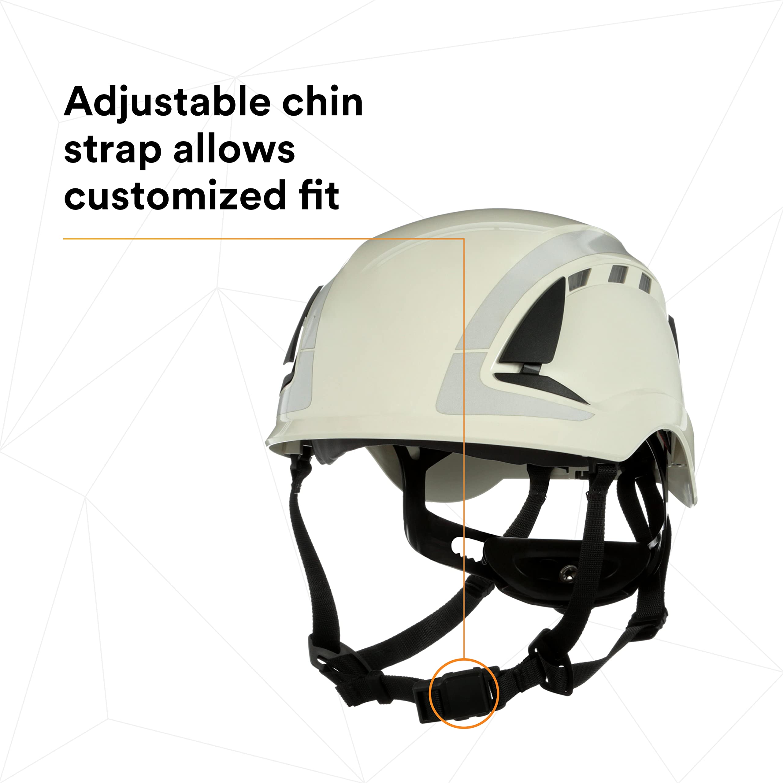 3M SecureFit Safety Helmet - Climbing Style Inspired Safety Helmet with 6 Point Suspension System