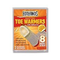 HotHands Toe Warmers Individually Wrapped Packs-10 Pair