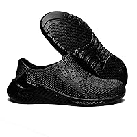 Professional Chef Clogs for Men Non Slip Oil Water Resistant Food Service Work Sneakers Comfort Casual Shoes