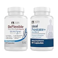 BeFlexible Ultra Joint Support Supplement and Ideal Prostate Ultra Powerful Prostate Supplement for Men Bundle