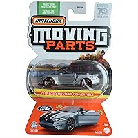 Matchbox 2019 Ford Mustang Convertible, Moving Parts 40/54 [Silver]