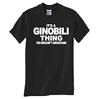 Ginobili “Thing” Black T Shirt