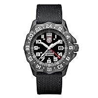 Luminox - F-117 Nighthawk - Mens Watch 44mm - Pilot Watch in Black Date Function Second Time Zone - 200m Water Resistant - Sapphire Glas - Mens Watches - Made in Switzerland