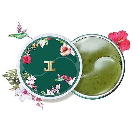 JAYJUN Green Tea Eye Gel Patch, Dark Circle, Puffy Eye, Under Eye Patch, 1.4g, 60 in Jar