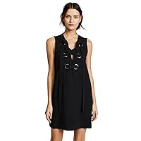 English Factory Women's Lace Up Front Dress