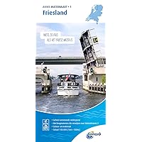 Friesland 1:50 000 Waterkaart: Waterkaarten (ANWB waterkaart, 1)