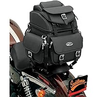 Saddlemen 3515-0118 Combination Back Rest/Seat/Sissy Bar Bag