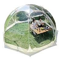 Large 5-7 PersonDome Garden Patio Canopy Shelter,Premium Bubble Tent Pop Up Gazebo,Instant Greenhouse Weather Pod for Party & Camping