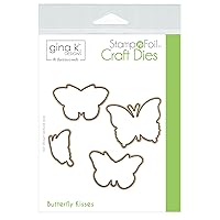 Gina K. Designs for Therm O Web StampnFoil Craft Dies Butterfly Kisses
