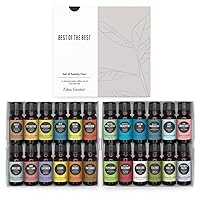 Edens Garden Best of The Best Essential Oil 24 Set, Best 100% Pure Aromatherapy Beginners Kit (for Diffuser & Therapeutic Use), 10 ml
