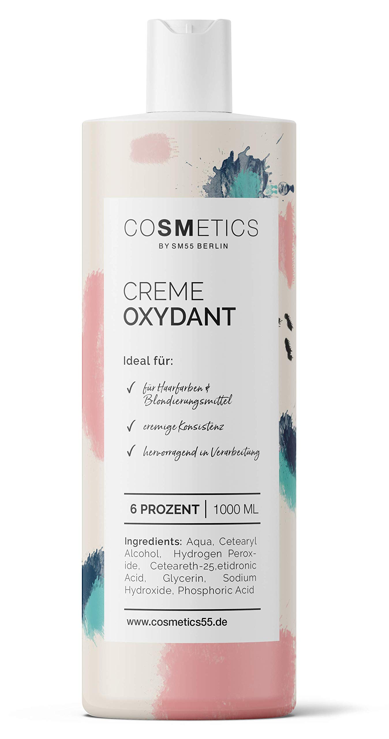 Mua Creme Oxidant 6 Percent | Oxidant 6% | Developer 6% | Hydrogen Peroxide  6% | Hair Colour Developer Cream Oxide 6% | 1000 ml trên Amazon Đức chính  hãng 2022 | Giaonhan247