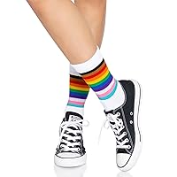 Leg Avenue Women's Pride Crew Socks
