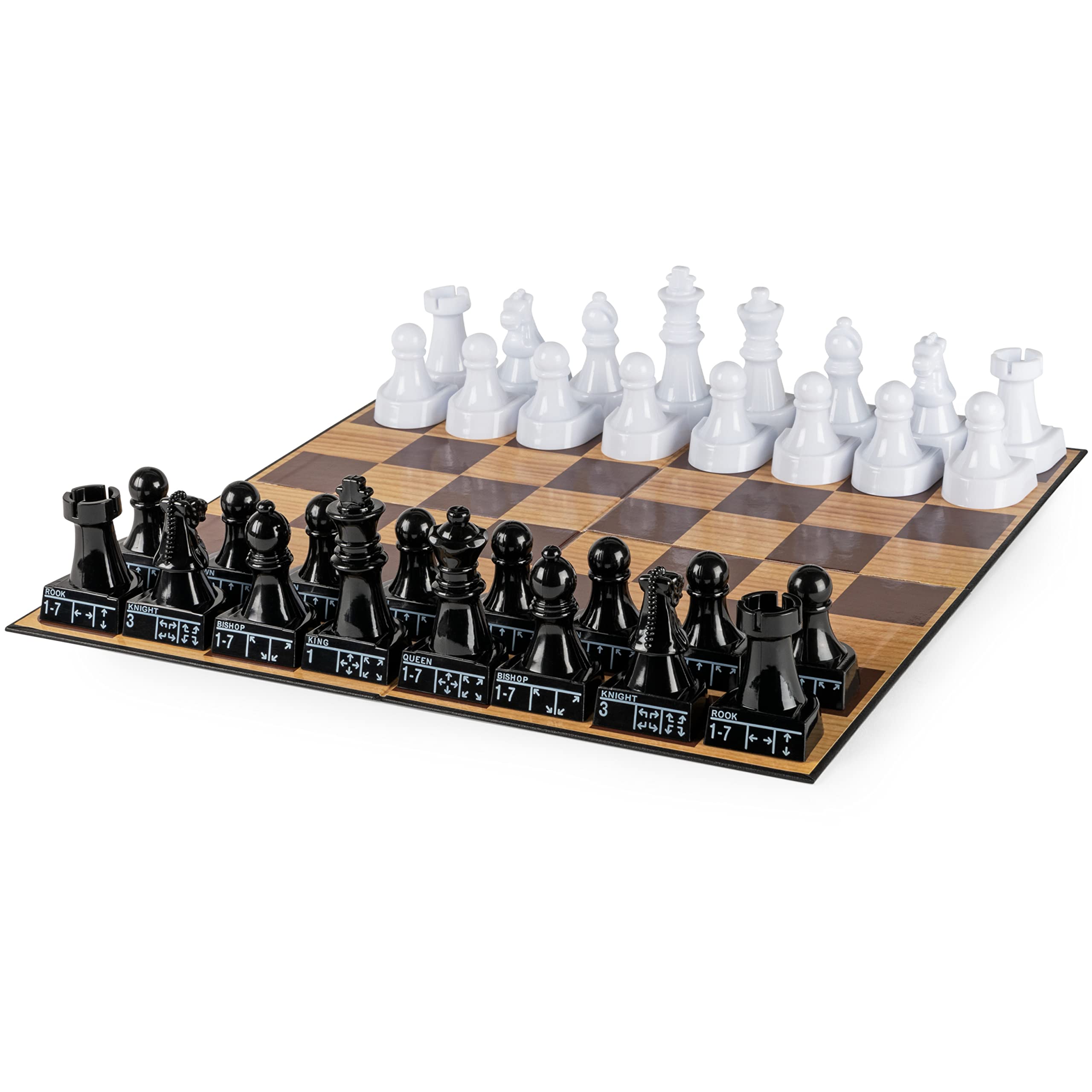 Cardinal Classics, Chess Teacher Strategy Board Game for Beginners Learners Labeled Movers 2-Player Easy Chess Set, for Adults and Kids Ages 8 and up