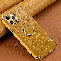 for iPhone 14 Pro Max Case PU Leather Texture Phone Cover for iPhone 14 Plus 12 Mini 13 11 Pro Max Case,04, with Ring,for iPhone 13