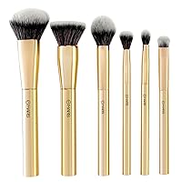 Artist's Arsenal Makeup Brush Set for Professional Makeup | Eyeshadow Blending Brushes (3pcs) | Foundation, Blush, Powder and Foundation Brush (1pcs each)