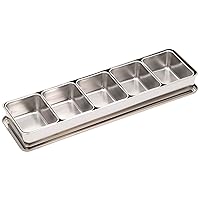 Endo Shoji AYK11005 Commercial Press Yakumi, 5 Pieces, Long, 18-8 Stainless Steel, Made in Japan