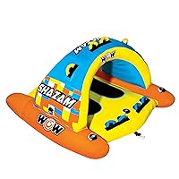 WOW Sports Shazam Towable Tube for Boating - 1 to 2 Person Towable - Standing Boating Tubes