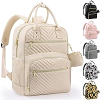 Diaper Bag Backpack,Baby Essentials Diapers Bag with Pacifier Case,Multipurpose Stylish Large Capacity Travel Backpack for Baby Girl/Boy(M-Beige)