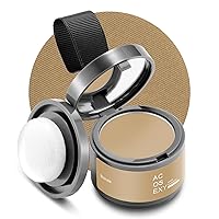 Root Touch Up Hair Powder, Instantly Root Cover Up Hairline Shadow Powder,Hairline Powder for Women Eyebrows,Gray Hair Coverage Touch Up Hair Powder For Men Beard Line,Bald Spots (Blonde)