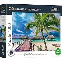 Trefl Paradise Beach, Bora-Bora 1000 Piece Jigsaw Puzzle Prime 27