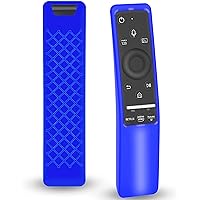 Case Compatible with Samsung Smart TV Remote Controller BN59 Series, Light Weight Silicone Cover Protector Shockproof Anti-Slip Remote Skin Sleeve - Blue