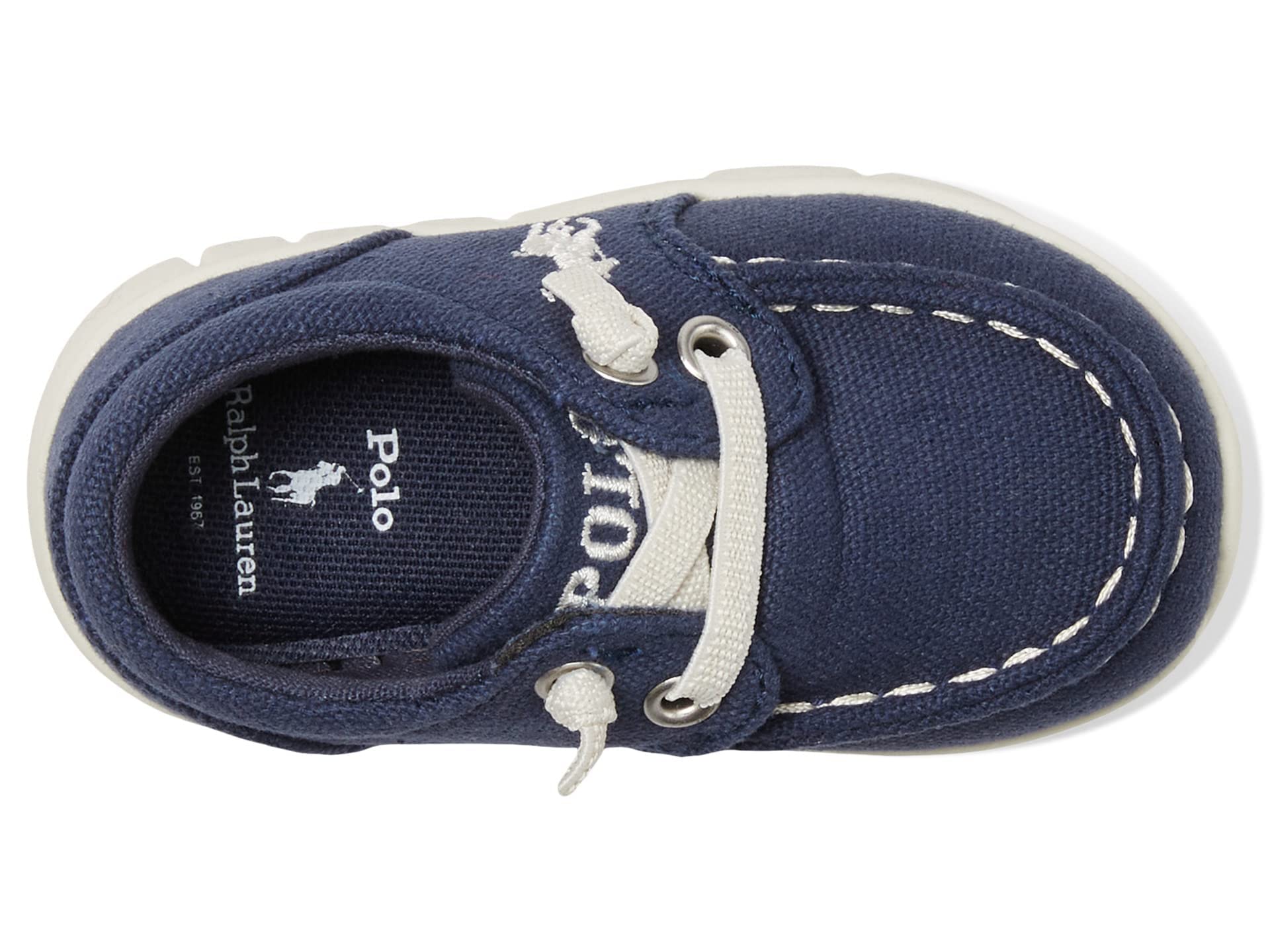 POLO RALPH LAUREN Unisex-Child Barnes Casual Moc (Toddler) Sneaker