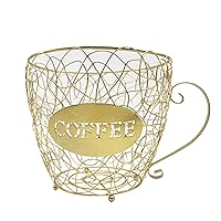 Coffee Storage Basket Coffee Organizer Holder Decoration for Kitchen Coffee Shop Hotel Coffee Basket