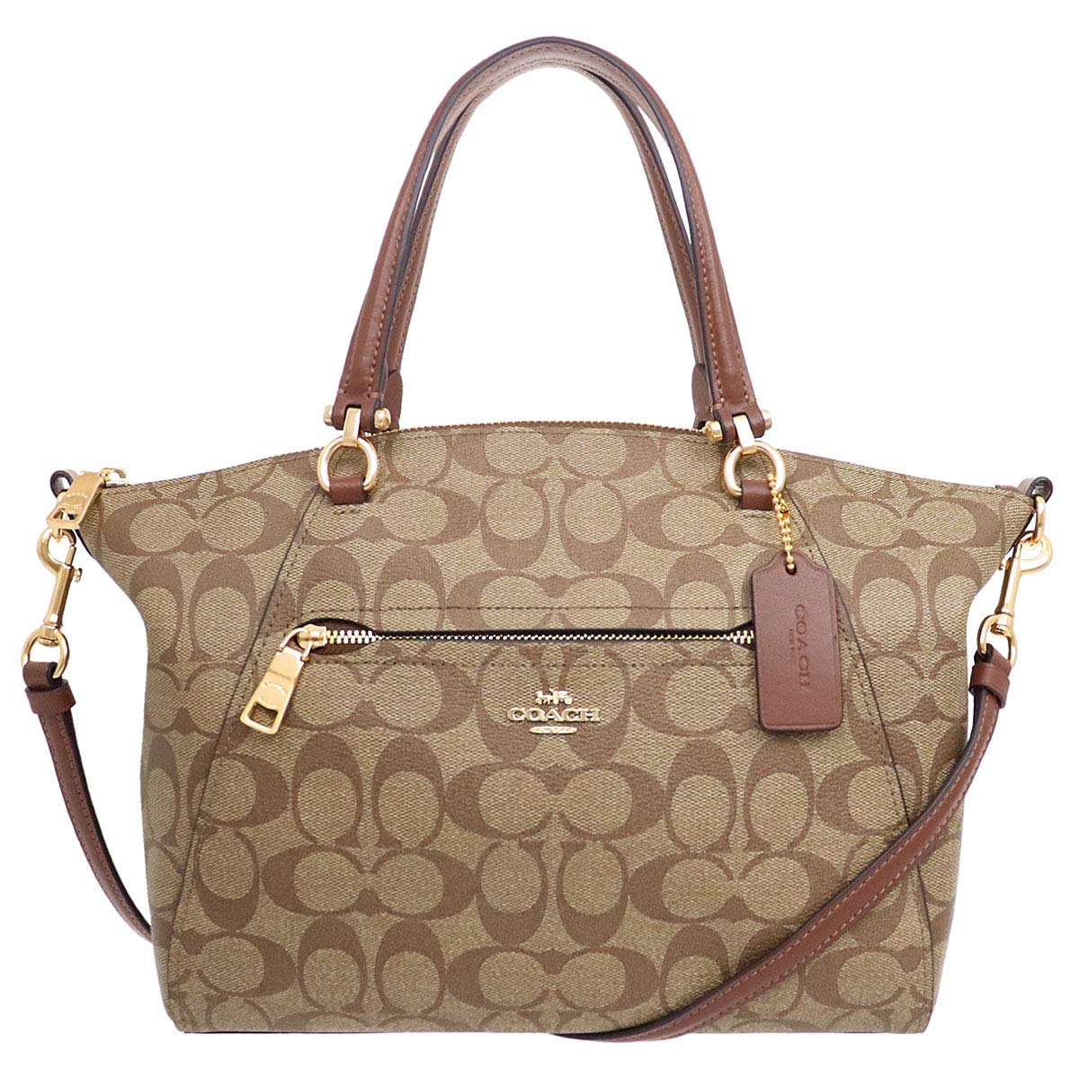 [Coach] Bag (Handbag) F79998 Signature Prairie Satchel Ladies [Outlet Product] [Brand] [Parallel Import]
