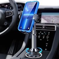LISEN Cup Holder Phone Holder Mount for Car No Shaking Cup Phone Holder for Car Rock Solid Car Phone Holder, Trucks, SUVs, Compatible with iPhone 15 14 13 Plus Pro Max Samsung S24 All 4-7'' Phone