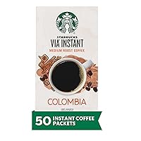 VIA Ready Brew Colombia Coffee, 50-Count
