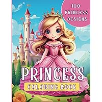 Princess Coloring Book For Girls: 100 Wonderful Princesses, Easy and Cute Style Coloring Pages For Girls, Kids, Toddlers Ages 4-8, Beautiful ... Having Fun (Wonderful Princess Coloring Book) Princess Coloring Book For Girls: 100 Wonderful Princesses, Easy and Cute Style Coloring Pages For Girls, Kids, Toddlers Ages 4-8, Beautiful ... Having Fun (Wonderful Princess Coloring Book) Paperback