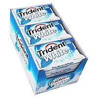 Trident White Peppermint Sugar Free Gum (16 pc., 12 Packs.)