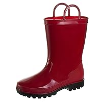 Josmo Boy's Unisex Kids Fun Colors Outdoor Rain Boot