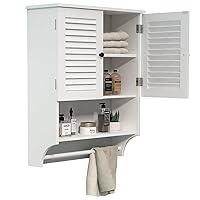 ChooChoo Medicine Cabinet with Towels Bar, 23.6