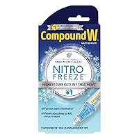 Compound W Nitrofreeze | Wart Removal | 1 Pen & 5 Replaceable Tips