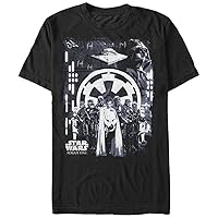 STAR WARS Men's Rogue One Looming Empire Graphic T-Shirt