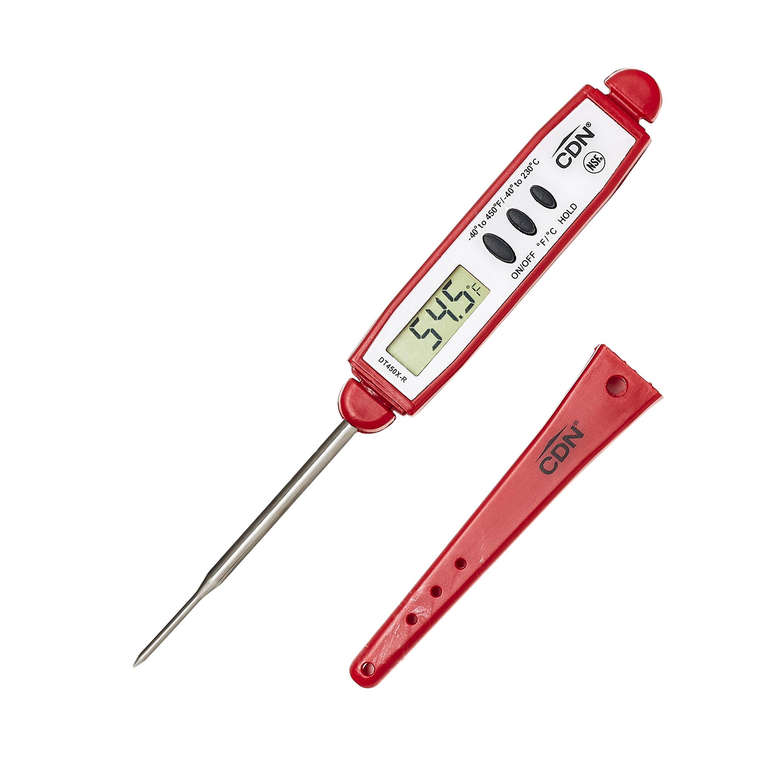 CDN ProAccurate® Instant Read Digital Pocket Thermometer with 2.75