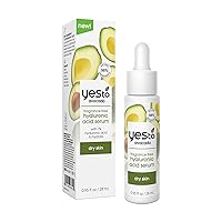 Avocado Fragrance-Free Hyaluronic Acid Serum, Deeply Nourishing Formula Helps Attract & Infuse Dry, Parched Skin With Moisture & Omega-3 Fatty Acids, Natural, Vegan & Cruelty Free, 0.95 Fl Oz