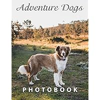 Adventure Dogs Photography Book: Collection With 40 Beautiful And Cute Dog Photos | Gifts For Everyone To Relax And Have Fun