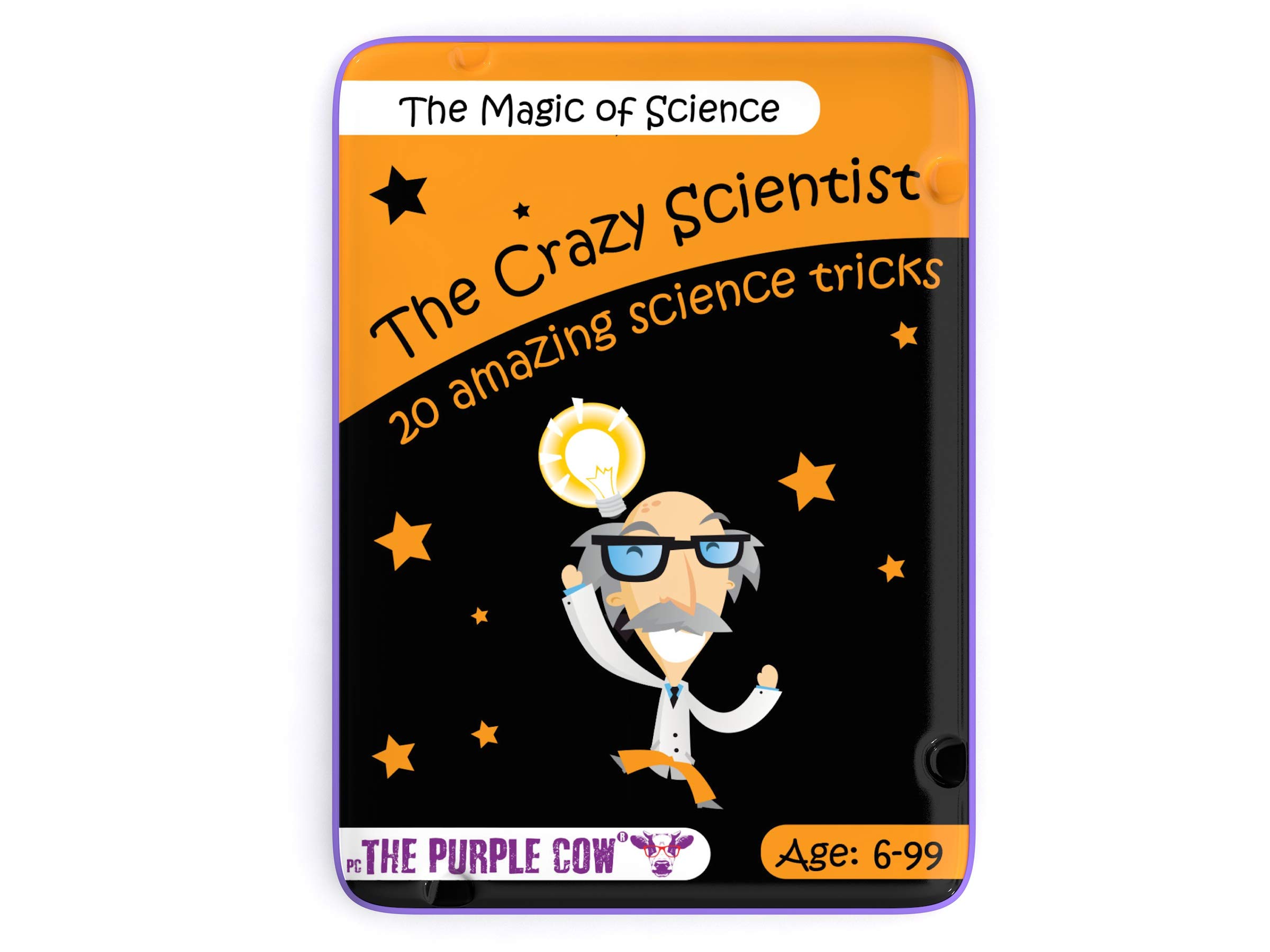 The Purple Cow,The Crazy Scientist Science Tricks Card Set - Magic of Science
