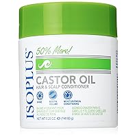 Isoplus Castor Oil Hair/Scalp Conditioner, 5.25 Ounce