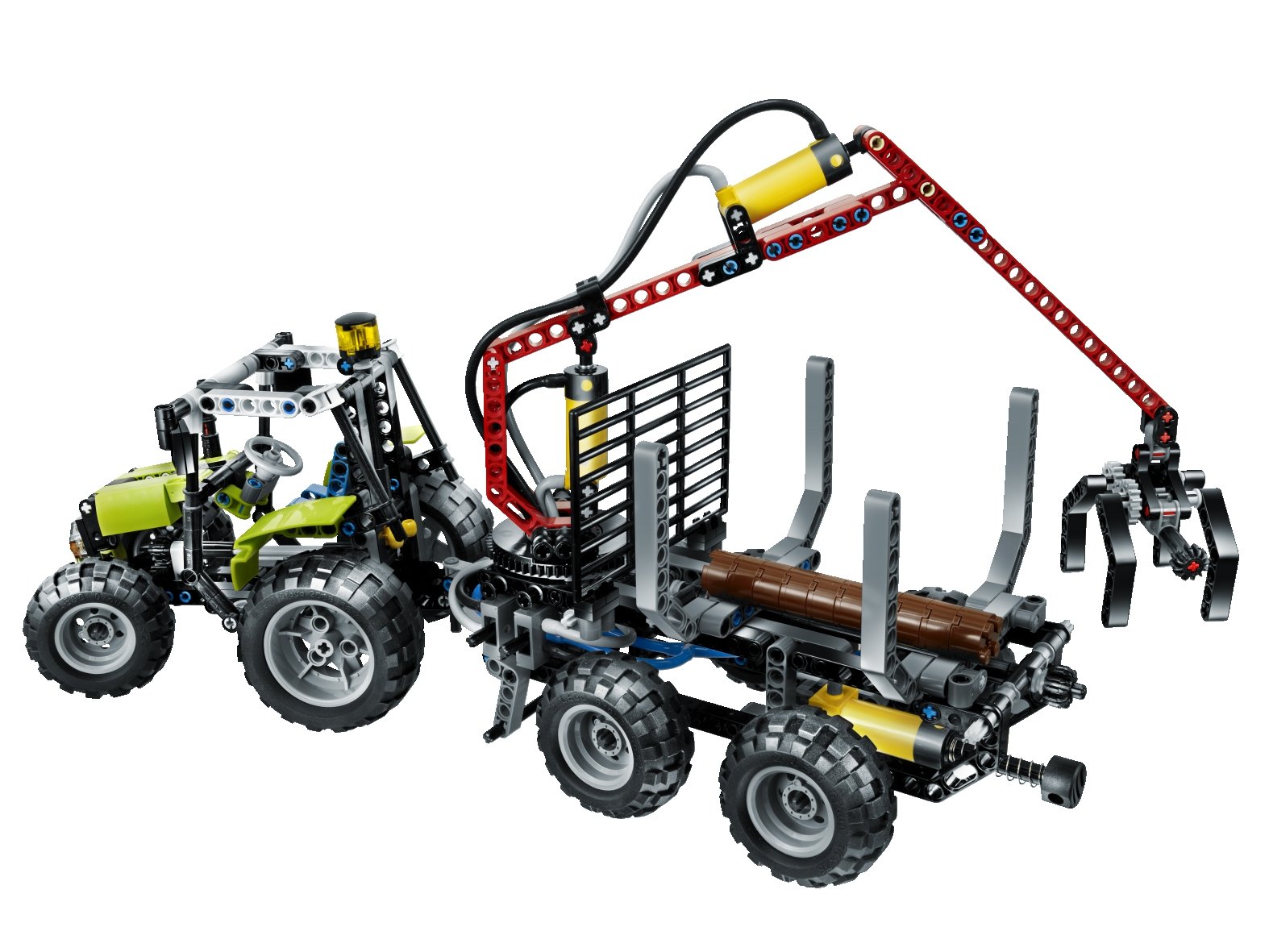 LEGO Technic 8049 Tractor with Forestry Crane