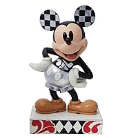 Enesco Jim Shore Disney Traditions 100 Years of Wonder Mickey Mouse Big Figurine, 17.75 Inch, Multicolor